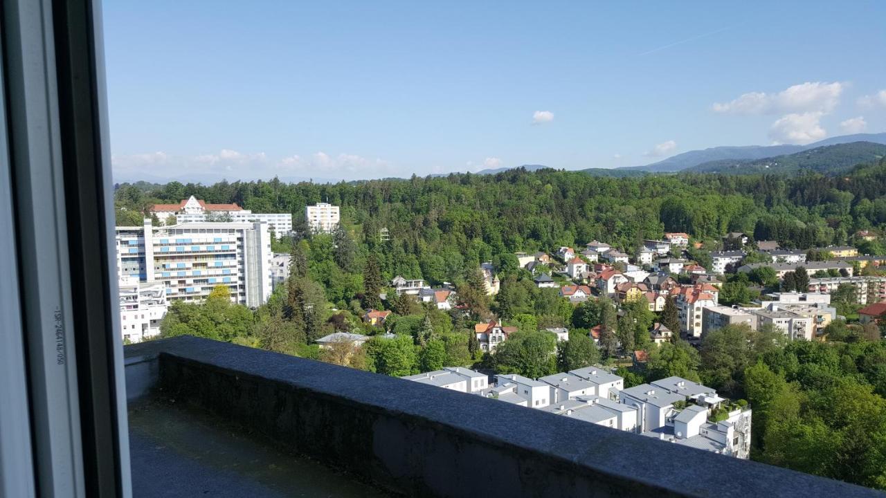 Bei Lkh Graz,1X Parkplatz,15 Stock! Lägenhet Exteriör bild